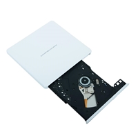 Hitachi-LG GP60NW60 8x DVD-RW USB 2.0 White Slim External Optical Drive - Image 2