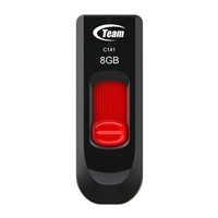 Team C141 8GB USB 2.0 Red USB Flash Drive - Image 2