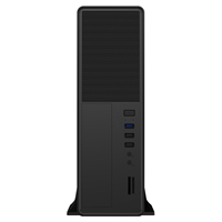 CiT S014B Thin Client Micro ATX 1 x USB 3.0 / 2 x USB 2.0 Black Case with 300W PSU - Image 3