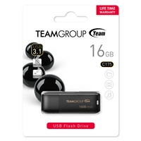 Team C175 16GB USB 3.1 Black USB Flash Drive - Image 2