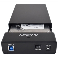 Maiwo USB 3.0 3.5" External Hard Drive Enclosure with Power Adapter - Image 3