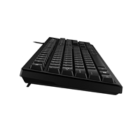 Genius KB-100 Wired Smart Keyboard, USB Plug and Play, Customizable Function Keys, Multimedia, Full Size UK Layout Design for Home or Office, Black - Image 5