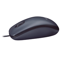 Logitech B100 Wired USB Mouse, 3-Buttons, 1000dpi and Optical Tracking, Ambidextrous Design for PC, Mac and Laptop, Black - Image 4