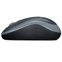 Logitech M185 Wireless Black & Grey Mouse - Image 4
