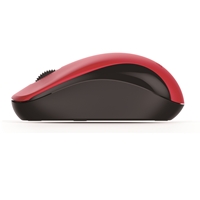 Genius NX-7000 Wireless Mouse, 2.4 GHz with USB Pico Receiver, Adjustable DPI levels up to 1200 DPI, 3 Button with Scroll Wheel, Ambidextrous Design, Red - Image 4