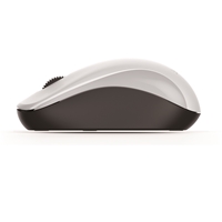 Genius NX-7000 Wireless Mouse, 2.4 GHz with USB Pico Receiver, Adjustable DPI levels up to 1200 DPI, 3 Button with Scroll Wheel, Ambidextrous Design, White - Image 4