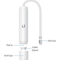 Ubiquiti INS-3AF-O-G Instant 802.3af Outdoor Gigabit PoE Converter - Image 5