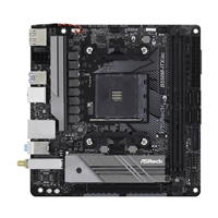 ASRock B550M-ITX/ac AMD AM4 Socket Motherboard, Mini-ITX, 2x DDR4 Slots, 1x M.2 Socket, GbE LAN, Wi-Fi 5, 1x DisplayPort / 1x HDMI Port - Image 2
