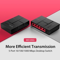 Mercusys MS105G 5 Port Gigabit Ethernet Network Switch - Image 3