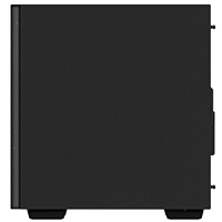 DeepCool MACUBE 110 Case, Home & Business, Black, Micro Tower, 2 x USB 3.0, Tempered Glass Side Window Panel, Micro ATX, Mini-ITX - Image 5