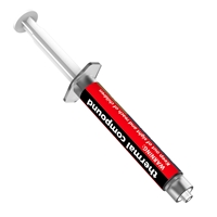AKASA AK-T565-5G T5 Pro-Grade+ Thermal Compound Syringe, 5g, Grey, Ultra-Performance with Hybrid Silicone & Nano-Diamond Particles, Non-Curing, Non-Electrically Conductive, Includes Spreader & Cleaning Wipes - Image 2