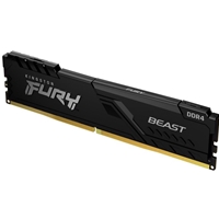 Kingston FURY Beast KF432C16BB/8 8GB (1x 8GB) U-DIMM System Memory, 3200MHz, DDR4, CL16, Black, Intel XMP - Image 2