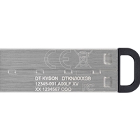 Kingston DataTraveler Kyson 64GB USB 3.2 Capless Metal USB Flash Drive - Image 3