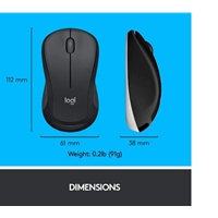 Logitech MK540 Advanced Wireless Keyboard and Mouse Combo for Windows, 2.4 GHz Unifying USB-Receiver, Multimedia Hotkeys, 3-Year Battery Life, for PC, Laptop, QWERTY UK Layout, Black - Image 6