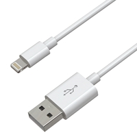 Prevo USB-LIGHTNING-2M Lightning Cable, USB 2.0 A (M) to Apple Lightning (M), 2m, White, MFI Certified, Fast Charging up to 2.1A, Data Sync Rate up to 480Mbps, Superior Design & Performance, Retail Box Packaging - Image 3