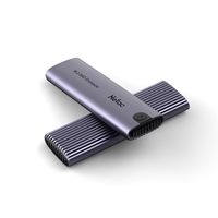 Netac M.2 NVMe/SATA External Enclosure, USB3.1, Aluminum, 10Gbps, USB C to C, USB C to A - Image 4