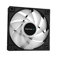 DeepCool LS520 Premium AiO Liquid CPU Cooler, Universal Socket, 240mm Radiator, PWM 2250RPM Cooling Fans, Addressable RGB LED Lighting, Fully Customizable Infinity Mirror Cap Design, Black Version - Image 6