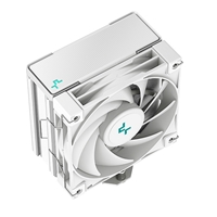 DeepCool AK400 WH Fan CPU Cooler, Universal Socket, High Performance 120mm Silent Hydro Bearing PWM White Fan, 1850RPM, 4 Heat Pipes, Unique Matrix Fin Design, White Version, Intel LGA 1700 Bracket Included - Image 3