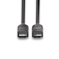 Lindy 36493 3m DisplayPort (M) 1.2 Black Line 4096x2160@60Hz Cable - Black - Image 4