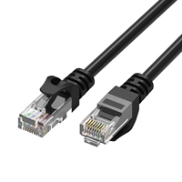 Prevo CAT6-BLK-5M Network Cable, RJ45 (M) to RJ45 (M), CAT6, 5m, Black, Oxygen Free Copper Core, Sturdy PVC Outer Sleeve & Clip Protector, Retail Box Packaging - Image 4