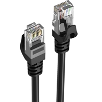 Prevo CAT6-BLK-5M Network Cable, RJ45 (M) to RJ45 (M), CAT6, 5m, Black, Oxygen Free Copper Core, Sturdy PVC Outer Sleeve & Clip Protector, Retail Box Packaging - Image 5
