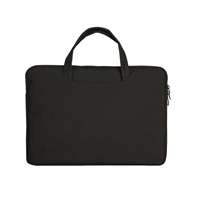 Prevo 15.6 Inch Laptop Bag, Cushioned Lining, With Shoulder Strap, Black - Image 3
