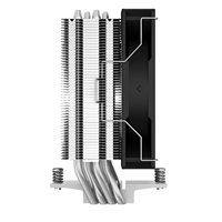 DeepCool AG400 Fan CPU Cooler, Universal Socket, High Efficiency 120mm PWM Cooling Black Fan, 2000RPM, 4 Heat Pipes, 220W Heat Dissipation Power, Unique Matrix Fin Design, Intel LGA 1700 Bracket Included - Image 5