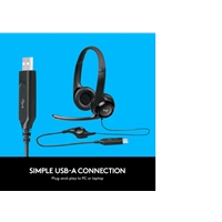 Logitech H390 USB Headset with Noise-Cancelling Mic - Image 6