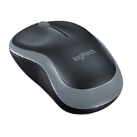 Logitech M185 Wireless Black & Grey Mouse - Image 2
