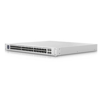 Ubiquiti USW-Enterprise-48-PoE UniFi 48-Port Layer 3 Managed Rackmount 2.5-Gigabit PoE+ Switch w/ 4 x 10GbE SFP+ Ports (720W) - Image 2