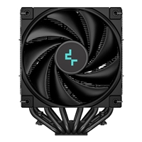 DeepCool AK620 ZERO DARK CPU Cooler, 2x120mm Fan, 1850rpm, 68.99 CFM, PWM, Aluminium Fins, Copper Heatpipes, Intel/AMD - Image 2