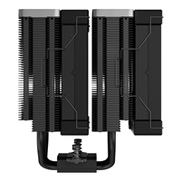 DeepCool AK620 ZERO DARK CPU Cooler, 2x120mm Fan, 1850rpm, 68.99 CFM, PWM, Aluminium Fins, Copper Heatpipes, Intel/AMD - Image 3