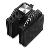 DeepCool AK620 ZERO DARK CPU Cooler, 2x120mm Fan, 1850rpm, 68.99 CFM, PWM, Aluminium Fins, Copper Heatpipes, Intel/AMD - Image 4