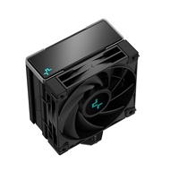 DeepCool AK400 Zero Dark Fan CPU Cooler, Universal Socket, High Performance 120mm Silent Hydro Bearing PWM Black Fan, 1850RPM, 4 Heat Pipes, Unique Matrix Fin Design, All Black, Intel LGA 1700 Bracket Included - Image 2