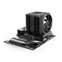 be quiet! Dark Rock Elite CPU Cooler, Universal Socket, 2 x Silent Wings Fans, 2000RPM, 7 x Heat Pipes, 280W TDP, ARGB & Speed Switch - Image 4