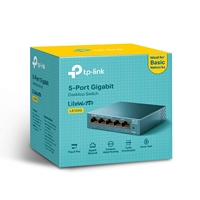 TP-Link LiteWave LS105G 5-Port 10/100/1000Mbps Metal Gigabit Desktop Network Switch - Image 6