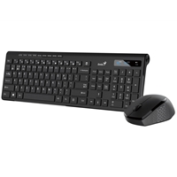 Genius SlimStar 8230 Bluetooth 5.3 and 2.4GHz Wireless Keyboard and Mouse Set, 12 Multimedia Function Keys, Full Size UK Layout, Optical Sensor Mouse, 1200dpi, Connect up to 3 devices simultaneously - Image 3