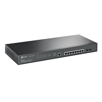 TP-Link JetStream TL-SG3210XHP-M2 8-Port 2.5GBASE-T and 2-Port 10GE SFP+ L2+ Managed Switch with 8-Port PoE+ (240W) - Image 2