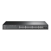 TP-Link TL-SL2428P 24-Port Metal 10/100Mbps + 4-Port Gigabit Smart Switch with 24-Port PoE+ (250W) - Image 4