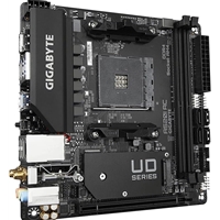 Gigabyte A520I AC Ultra Durable AMD AM4 Socket Motherboard, Mini-ITX, 2x DDR4 Slots, 1x M.2 Socket, GbE LAN, Wi-Fi 5, 1x DisplayPort / 2x HDMI Ports - Image 3