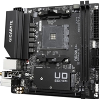 Gigabyte A520I AC Ultra Durable AMD AM4 Socket Motherboard, Mini-ITX, 2x DDR4 Slots, 1x M.2 Socket, GbE LAN, Wi-Fi 5, 1x DisplayPort / 2x HDMI Ports - Image 4