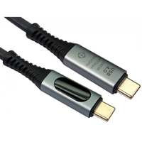 Target USB4 1m 40Gbps USB-C Cable with 240W Power Delivery and Display Support - Retail Boxed - Image 2