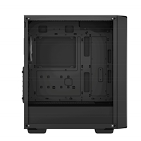 DeepCool CC560 ARGB V2 Case, Gaming, Black, Mid Tower, 1 x USB 3.0 / 1 x USB 2.0, Tempered Glass Side Window Panel, Abundant Airflow Performance, Addressable RGB LED Fans, ATX, Micro ATX, Mini-ITX - Image 5