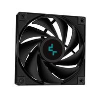 DeepCool LS520S Zero Dark All In One Liquid CPU Cooler, 240mm Radiator, 2 x 120mm Deepcool Fans, Intel/AMD - Image 3