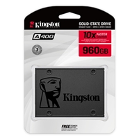 Kingston A400 (SA400S37/960G) 960GB, 2.5 Inch SSD, SATA 3 Interface, Read 500MB/s, Write 450MB/s, 3 Year Warranty - Image 2