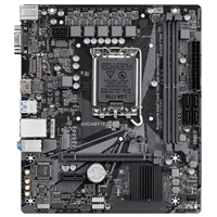 Gigabyte H610M H V3 DDR4 Ultra Durable Intel 1700 Socket Motherboard, Micro-ATX, 2x DDR4 Slots, 1x M.2 Socket, GbE LAN, 1x D-Sub / 1x HDMI Port - Image 2