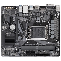Gigabyte H610M H V3 DDR4 Ultra Durable Intel 1700 Socket Motherboard, Micro-ATX, 2x DDR4 Slots, 1x M.2 Socket, GbE LAN, 1x D-Sub / 1x HDMI Port - Image 4