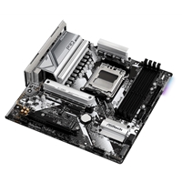 ASRock B650M Pro RS AMD AM5 Socket Motherboard, Micro-ATX, 4x DDR5 Slots, 3x M.2 Sockets, Fitted I/O Shield, 2.5GbE LAN, 1x DisplayPort / 1x HDMI Port - Image 4