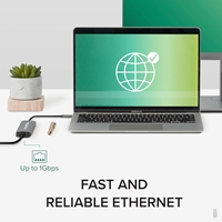Plugable USBC-7IN1E Portable USB-C Ethernet Docking Station - Image 5