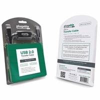 Plugable USB-EASY-TRAN Windows XP/Vista/7/8/8.1/10/11 PC to PC Transfer Cable - Image 5